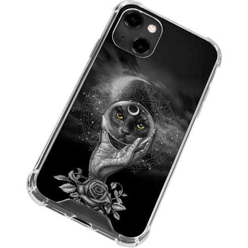 Alchemy Grimalkins Glass iPhone 14 Clear Case